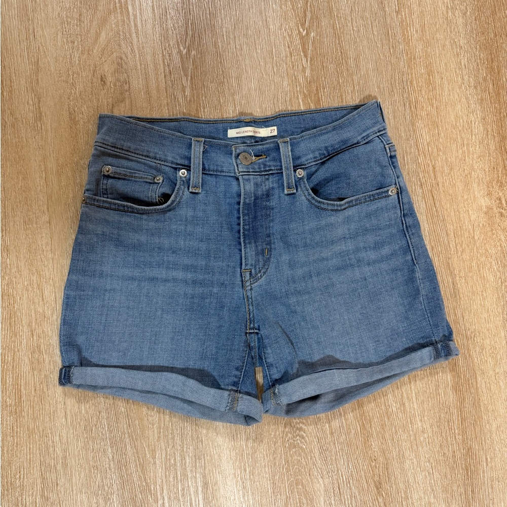 Levi's Classic Blue Jean Shorts